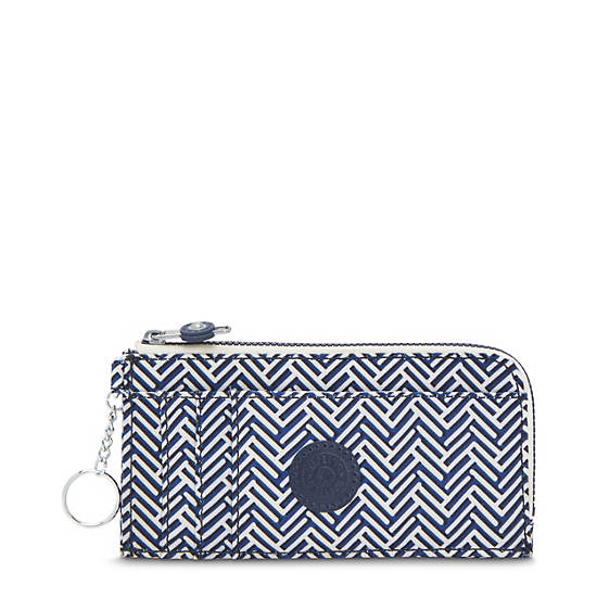 Kipling Dafni Printed Wallet Pénztárca Kék | HU 2176YX